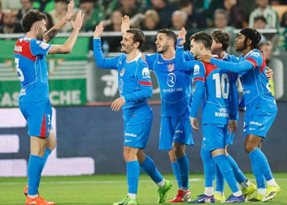 开云体育官方app-马竞5-0横扫贝蒂斯,创队史新纪录,佩莱格里尼耻辱离场